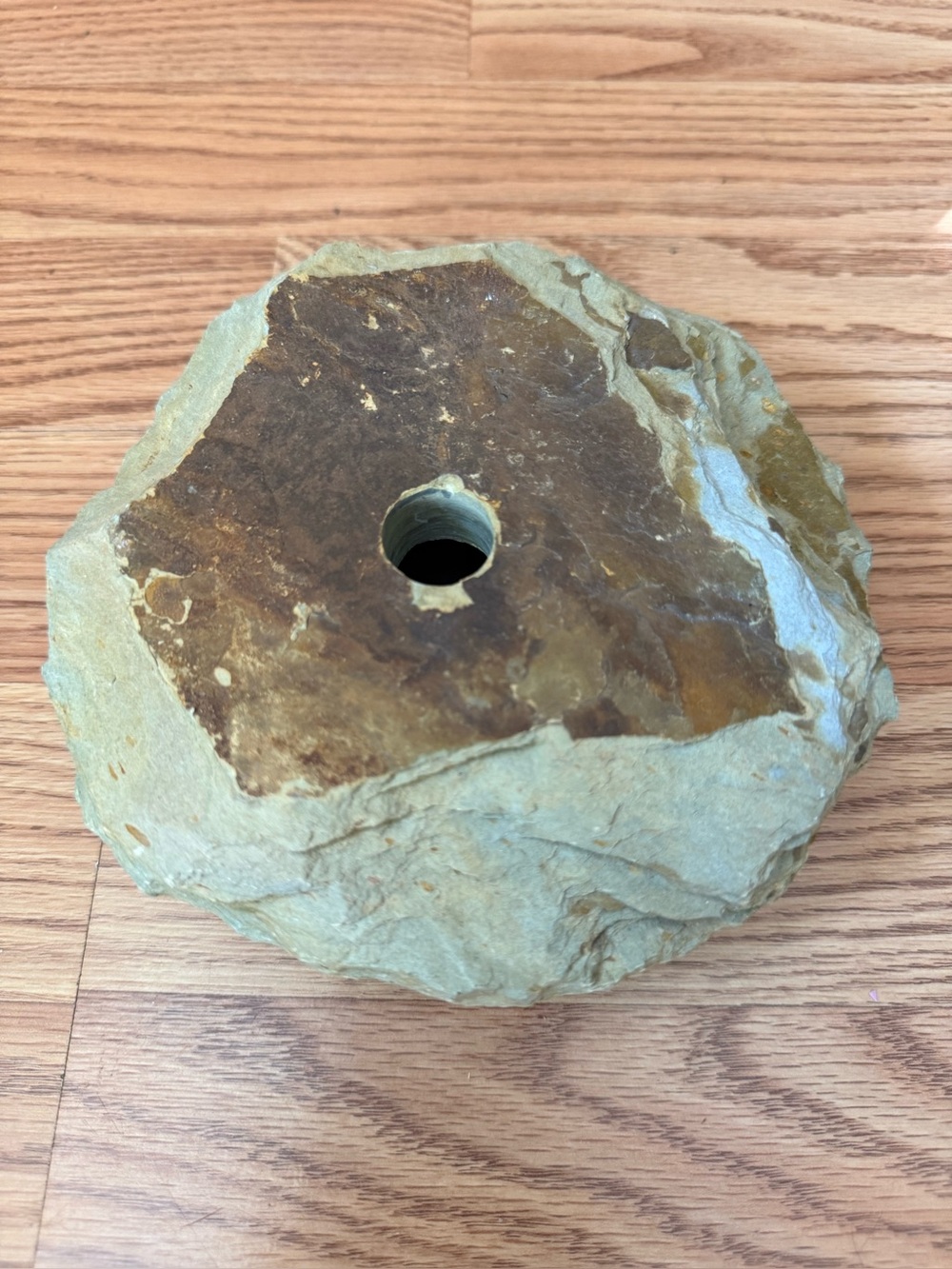 IKEBANA slate stone vase designed for traditional Japanese floral arranging